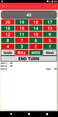 Topply Dartboard android App screenshot 4